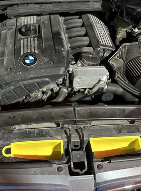 宝装饰马E90E91E92E93E84进气口空气套件系统改装冷风进气导风板