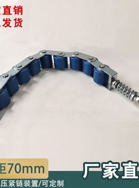 适用于扶梯扶手带压带轮涨紧链70节距涨紧装置60*5R5*6202电梯配