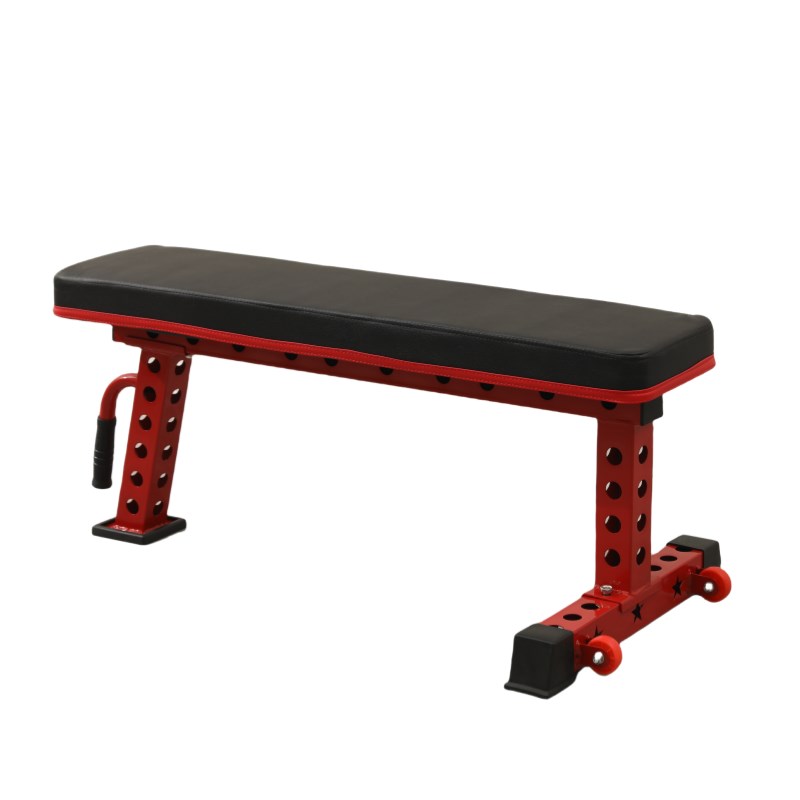 哑铃平凳卧推凳加厚平板凳家用杠铃卧推架健身椅子男健身房臀推凳