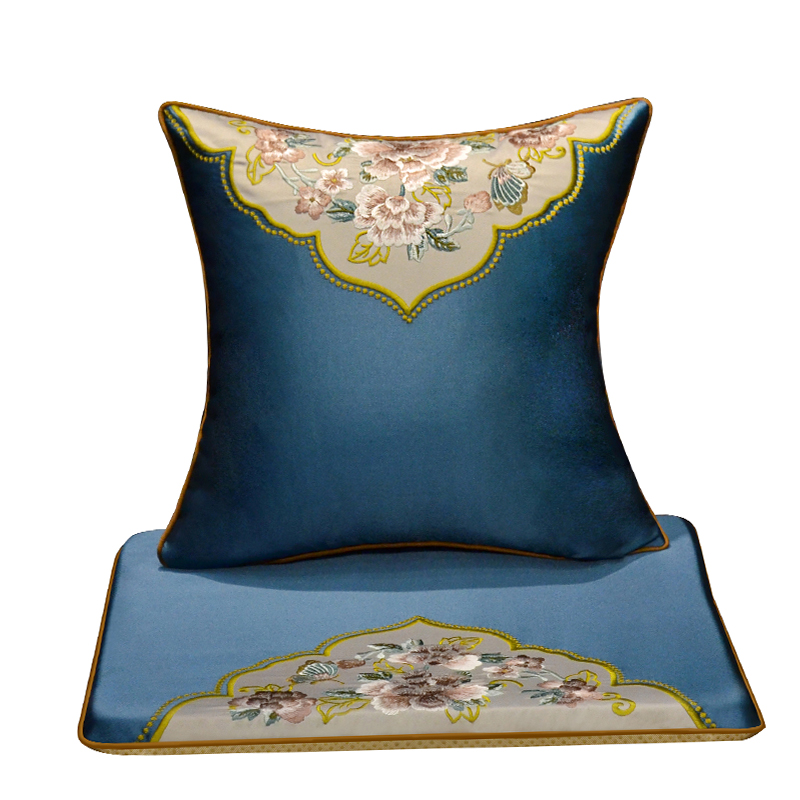 中式红木沙发坐垫实木家具椅子垫子古典官帽椅座垫圈椅餐椅垫定制