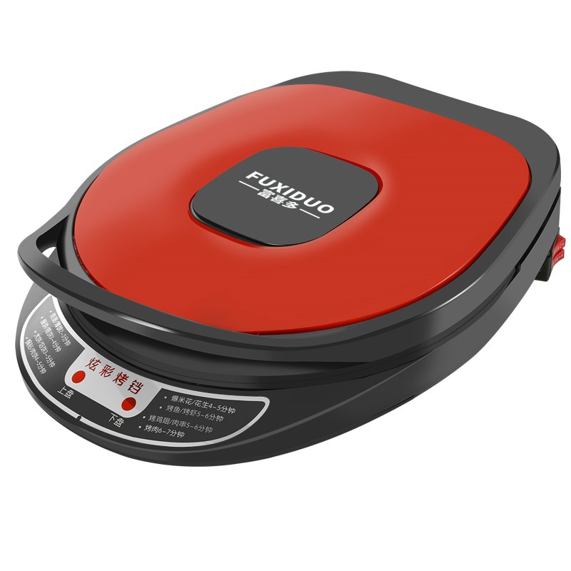 电饼铛电饼档家用双面加热煎烙饼锅新款自动断电加深加大薄烤饼机