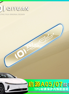 适用于长安启e源A05/A07门把手贴膜拉手保护膜透明膜防刮防撞贴