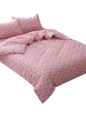 【田园风碎花】被套单件双人180x200x230全棉被罩150x200单人