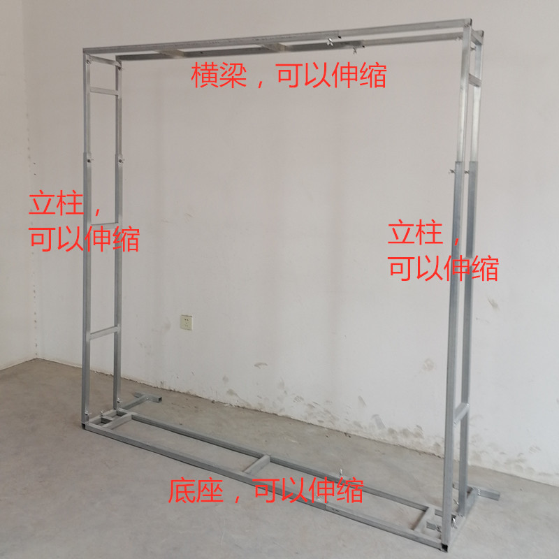 婚庆道具喷绘背景架子婚礼酒店广告学校会议简易便捷快装桁架展架