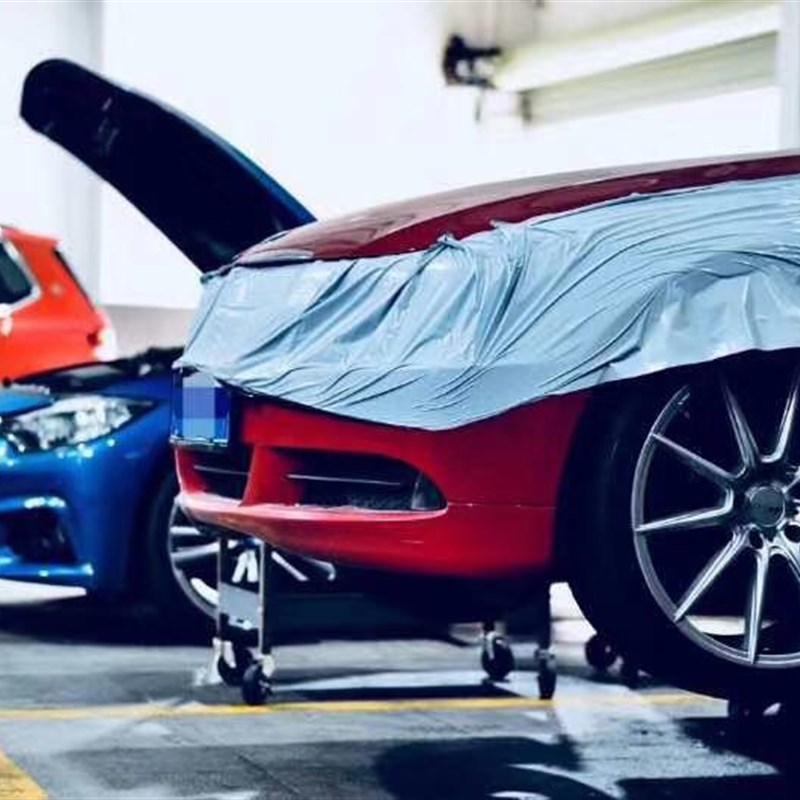 PE奶白保护膜50CM 汽车维修护理 防脏防刮花保护漆面 汽车保护膜