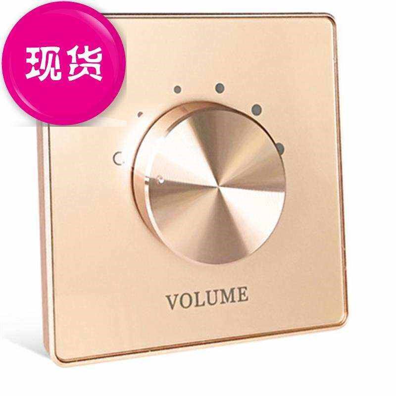 调音开关音控面板背景音乐定阻e喇叭音量控制双声道调节旋钮双路t