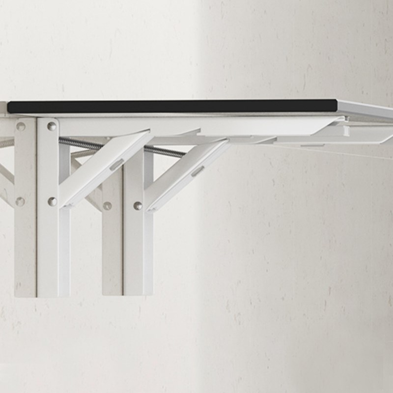 墙上可折叠活动伸缩隔板置物架三角架层板托架重型支架多角度折叠