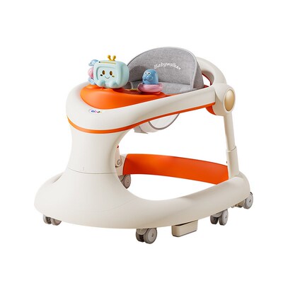 婴儿学步车防o型腿多功能可折叠轻便小孩学步车宝宝外出滑步推车