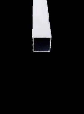 铝合金小方管20x20黑色白色灰色咖啡色铝合金方管型材铝管铝方通