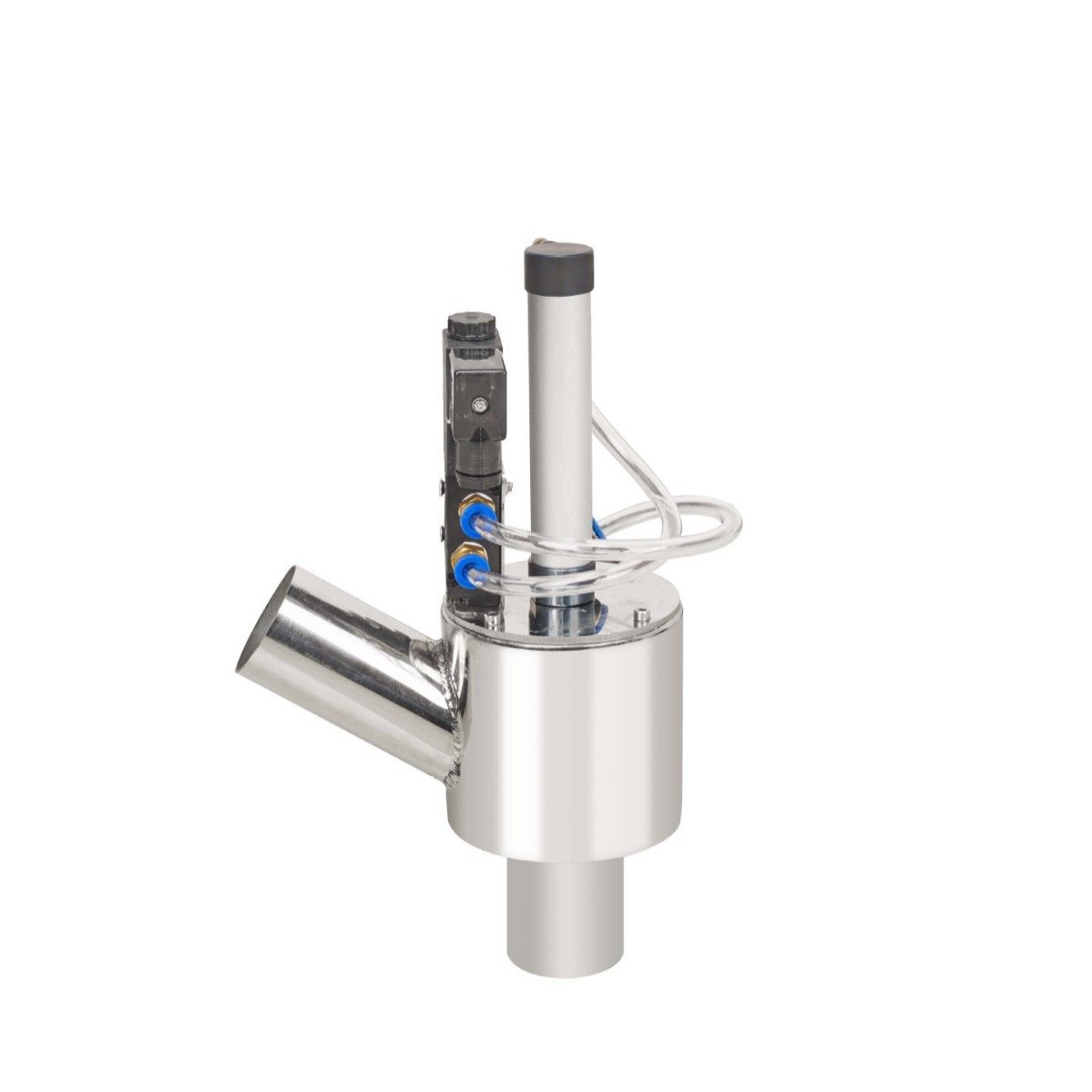 垂直型三通截风阀 中央供料配件 吸料机配件