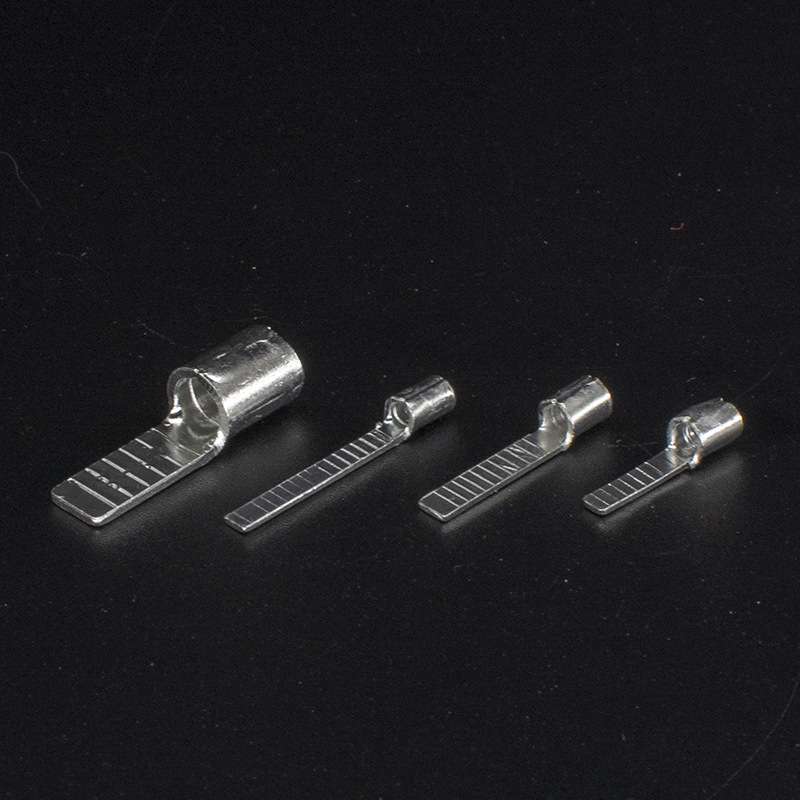 CJH冷压端子DBN1.25/2/5.5/8-10/14/18片形裸端子接线铜插针线鼻