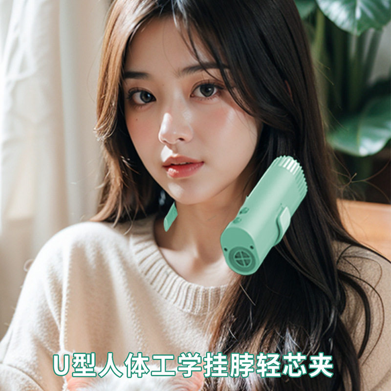 简约宠物挂脖吹风机小巧便携大风力吹毛吹水机狗狗宠物挂脖吹水机