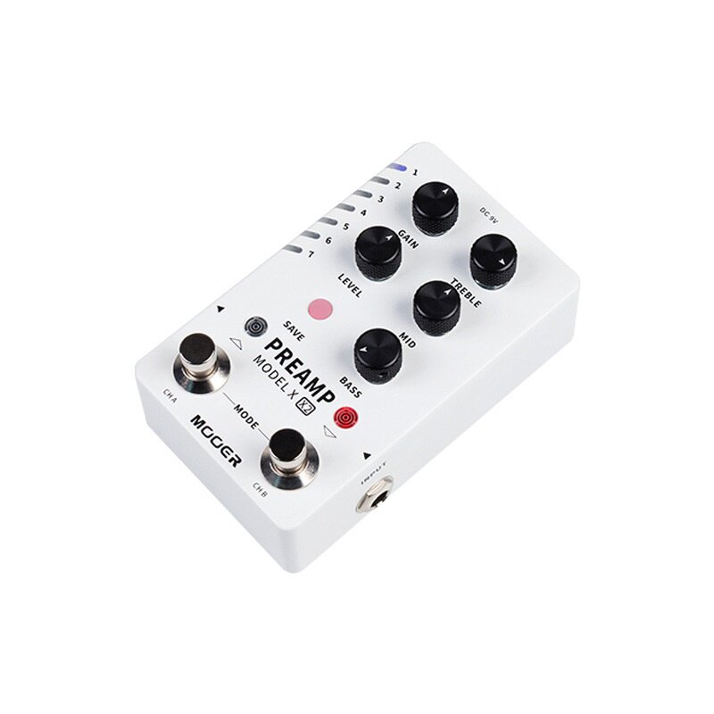 MOOER魔耳PREAMP MODEL X X2电吉他效果器多通道前级单块箱体模拟