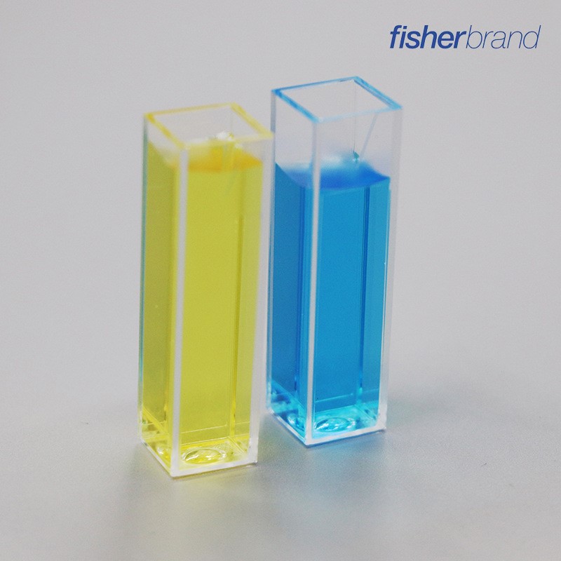 飞世尔Fisher 一次性塑料比色皿 4.5ml 聚苯乙烯四面透光 14-955-