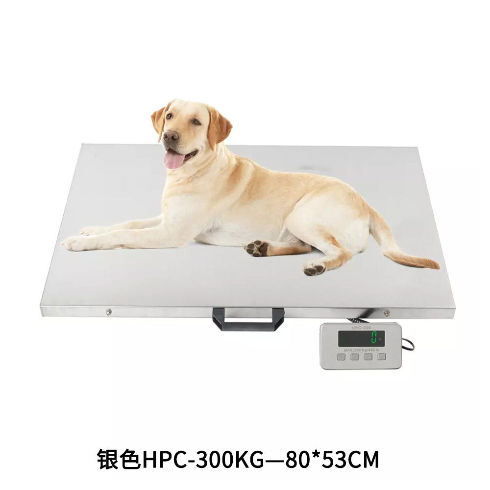 不锈钢宠物包裹电子体重秤500kg