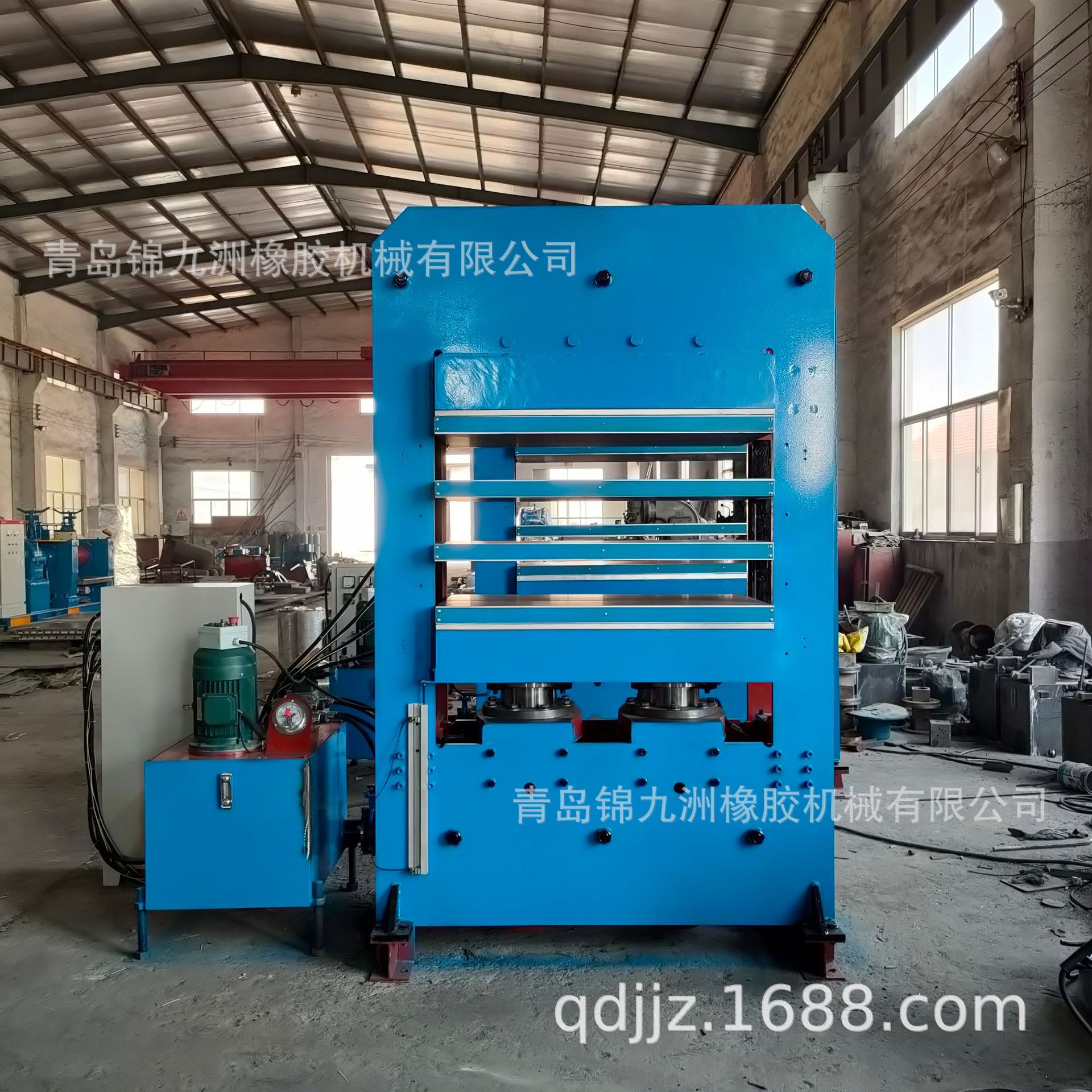 100T全自动框架式液压成型机电池加热片成型油压机生产厂家