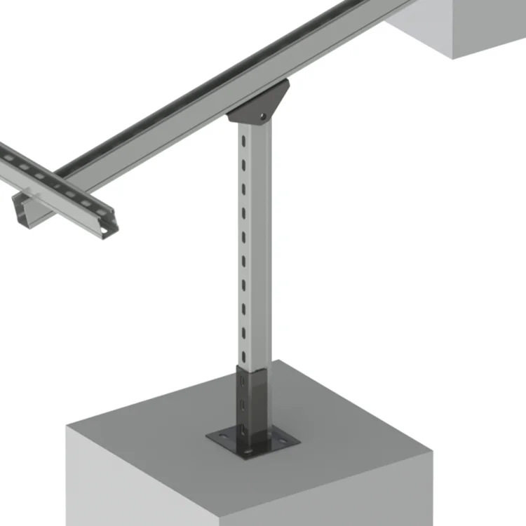 厂家直供 锌镁铝光伏组件支架  地面电站用经济型太阳能支架套件