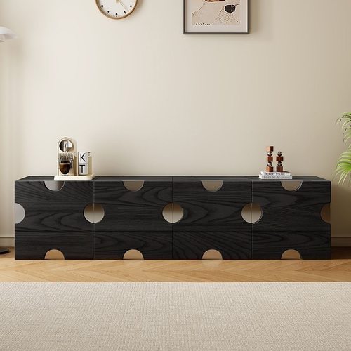 复古风沙发边柜组合客厅靠墙斗柜家用电视柜厨房餐边柜芝士床头柜