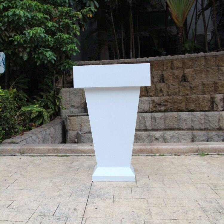 厂家直销不锈钢演讲台发言台物业户外迎宾接待台保安礼宾台咨客酒
