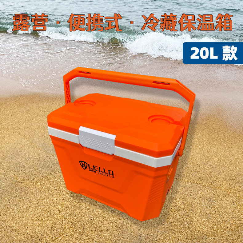 露营外卖保冷箱 手提摆摊食品冷藏箱 冰块户外便携保温箱