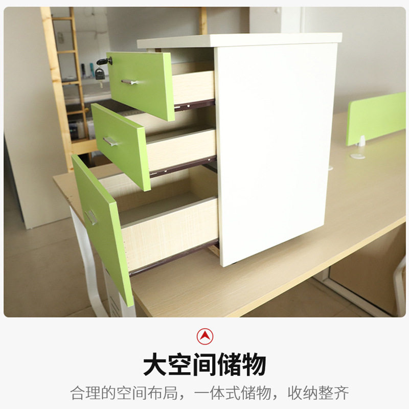 办公家具活动柜组装好发货移动推柜 办公三抽柜办公文件柜