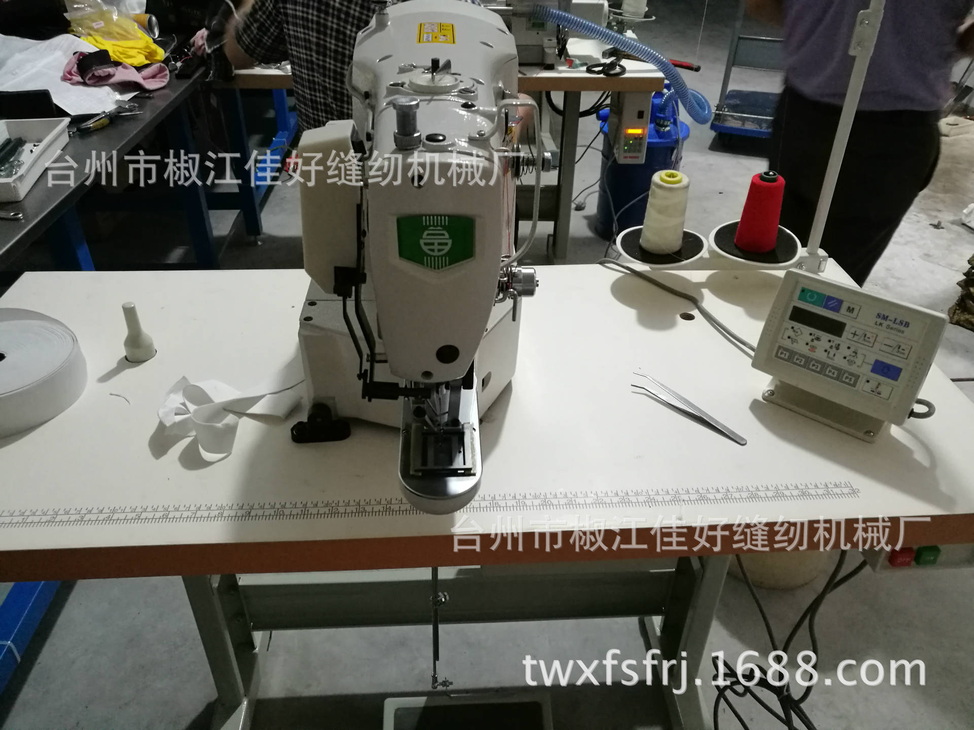 鑫飞马套结机 服装鞋帽家纺用花样可编电脑打枣机电脑套结机