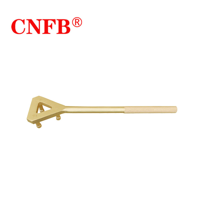 天津桥防CNFB防爆工具阀门扳手防爆三爪阀门扳手T8176F