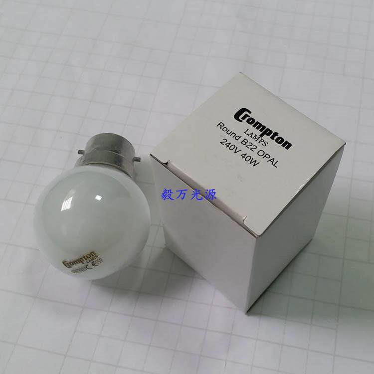CromptonF光源灯泡240V/40WA灯泡F灯泡B22卡口对色灯箱用