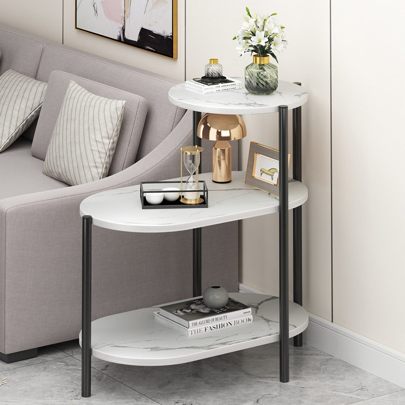 沙发边几轻奢边柜侧边柜客厅小茶几小桌子置物架简易家用床头桌子