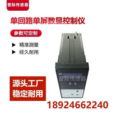 XMTE-200智能数显控制仪数字显示报警器尺寸48*96