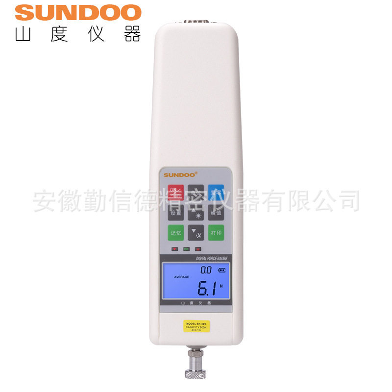 山度SUNDOO数显式推拉力计SHB-50推拉力计电子拉力测力计试验设备