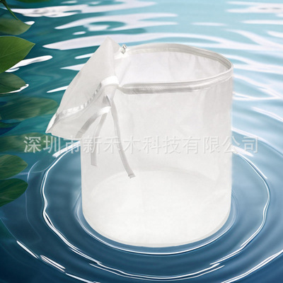 过滤袋拉链款5gallon尼龙过滤网桶袋过滤网拉链全网孔过滤桶袋
