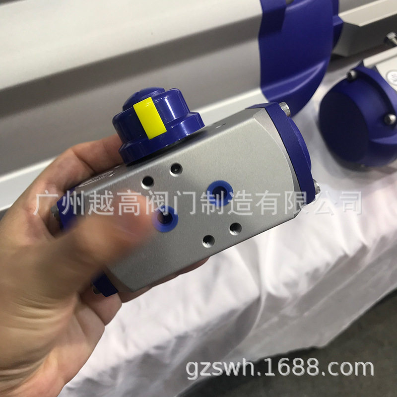 圣汉斯气动执行器气动蝶阀执行器GT气动头气动球阀风阀AT气动阀门