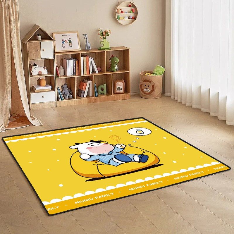 酒店亲子房布置帐篷垫宝宝地垫方宾馆民宿床边毯爬行垫卡通圆地毯,居家布艺,床边毯,淘宝优惠券,粉丝福利购,淘宝优惠卷
