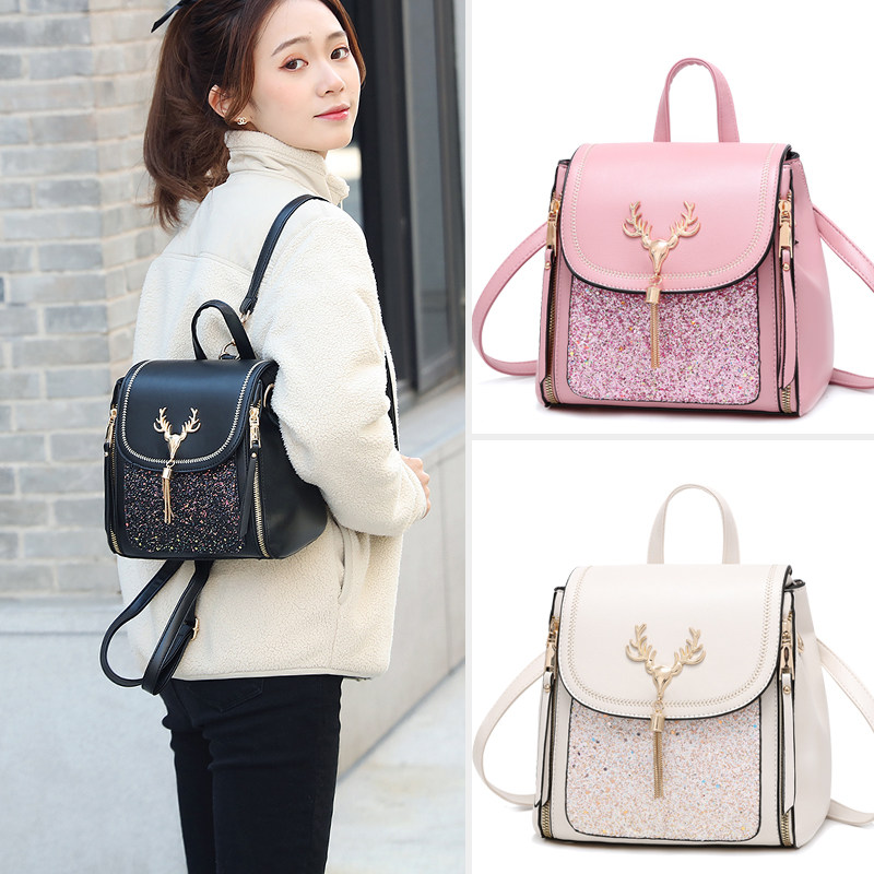 小背包女夏斜挎水桶包双肩包女小包2021新款时尚女轻便双肩网红,箱包皮具/热销女包/男包,双肩背包,淘宝优惠券,粉丝福利购,淘宝优惠卷