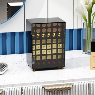 口红架子展示架收纳盒 多格带盖格子欧式小奢华 大容量唇釉置物架