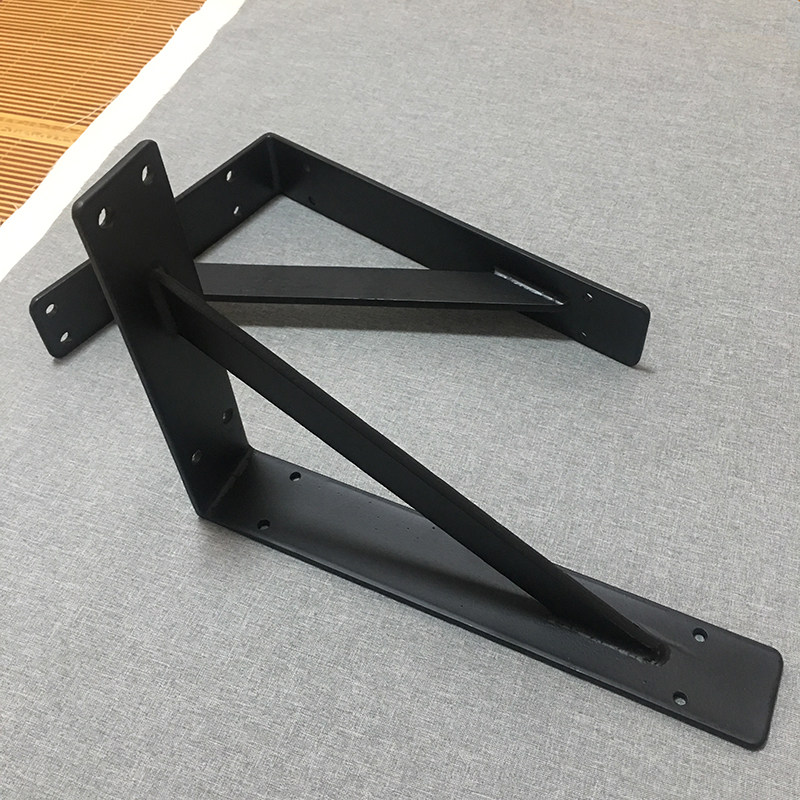 墙上隔板托架支撑架搁板支架铁艺置物架子承重架固定三角支架托架