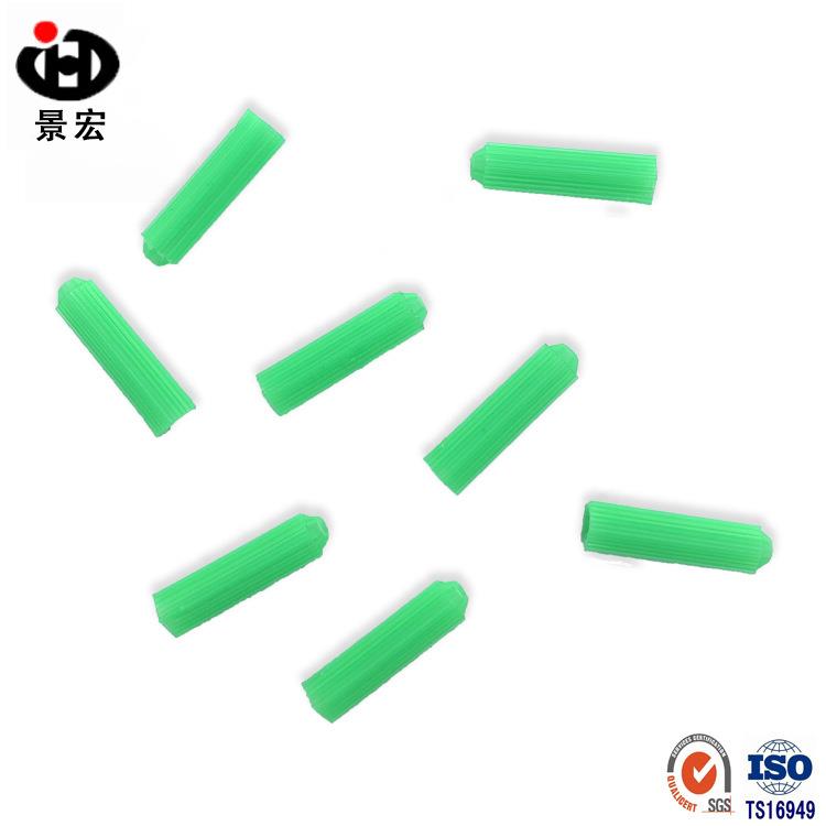 绿色胶塞膨胀螺丝 塑料胶粒胀塞涨塞 M6M8内膨胀螺栓8mm膨胀管6mm