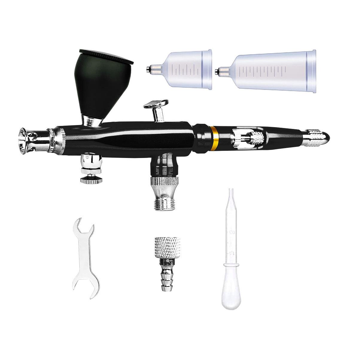 M180喷笔上色彩绘汽车喷漆笔美工模型美术喷绘笔口径0.3-0.5mm