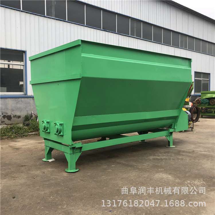 卧式9立方tmr直连搅草机养牛混草用搅拌机黄储饲草料日粮制备机