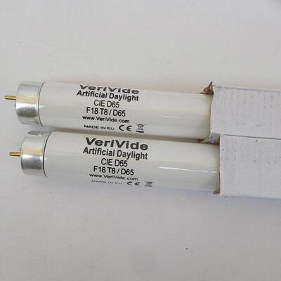 VeriVide Artificial Daylight CIE D65 F18T8/D65 MADE IN EU