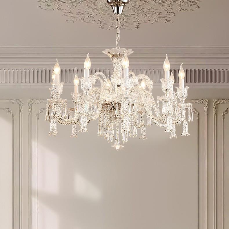 法式轻奢水晶客厅吊灯创意个性大气大厅餐厅设计师2024年新款高档