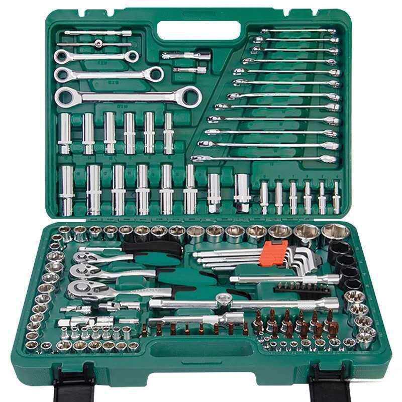 组合工具箱板子套筒汽修专用汽车工具多功能棘轮套装家用工具套装