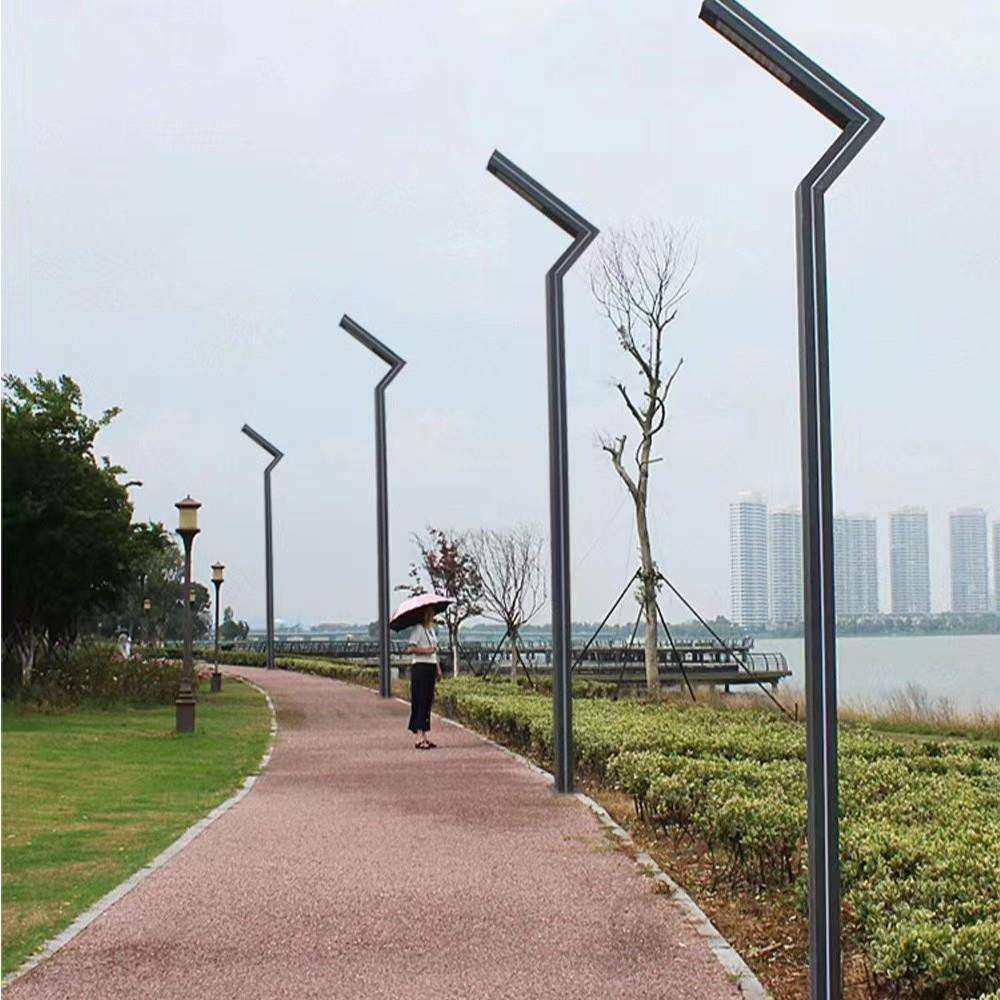 庭院灯户外景观灯柱太阳能led路灯3米小区广场灯室外防水铝型材灯