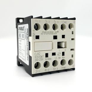 380V 6A线圈电压交流AC220V K系列小型 K0610微型交流接触器 CJX2