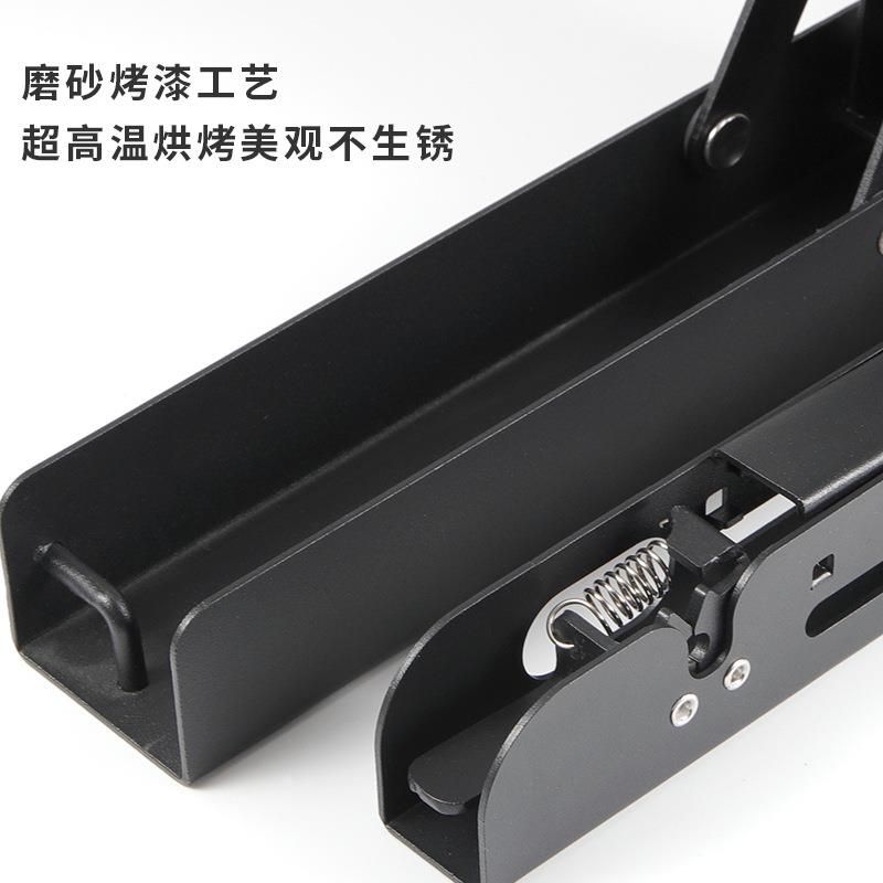 重型缓冲支架阻尼折叠桌五金配件悬空吧台书桌墙上置物架三角托架