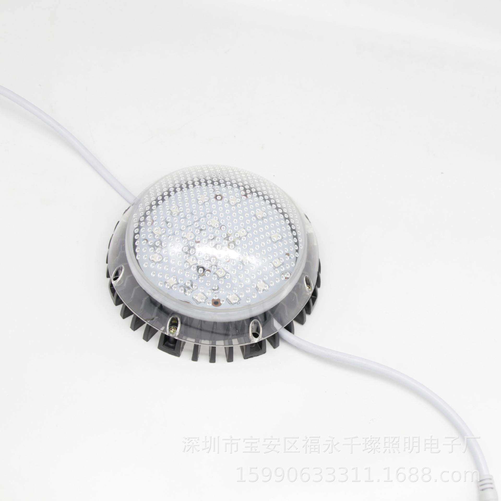 LED点光源内控七彩RGB单色户外跑马灯楼梯亮化装饰