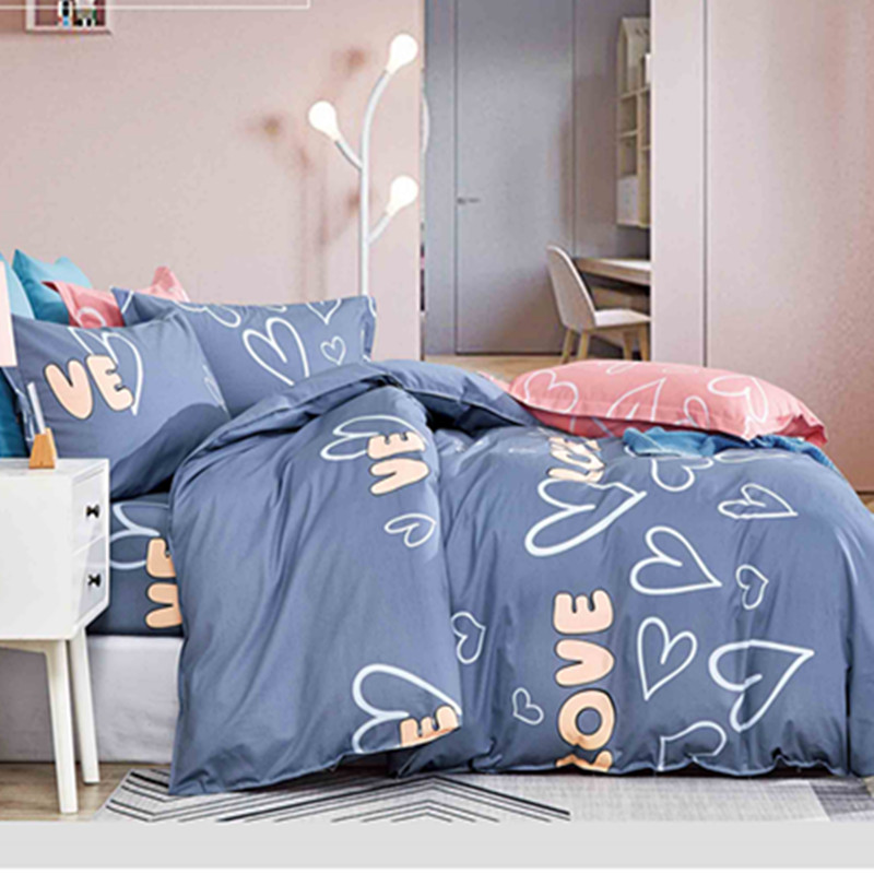 斜纹被套150x200x230x250双人6x7x7单件全棉单人被罩1.8四季