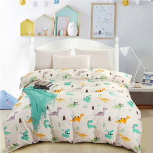 儿童单人学生被罩 220X240 可定做 全棉被套单件纯棉p双人200X230