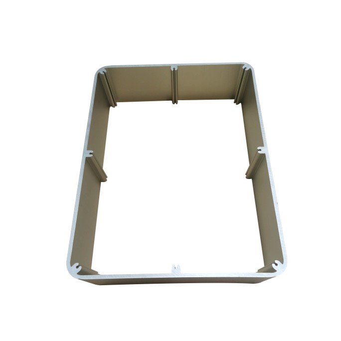 现货方管铝型材 机箱铝外壳 圆角铝方管挤压 储能铝壳加工氧化